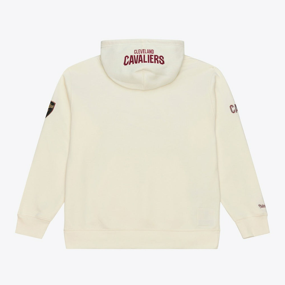 Mitchell & Ness Cleveland Cavaliers Hardwood Classics Chainstitch Premium Fleece Hoodie sale