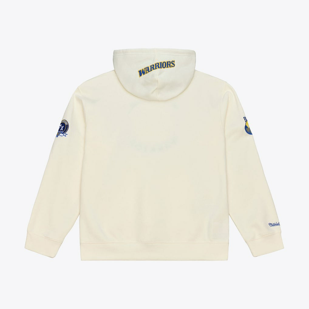 Mitchell & Ness Golden State Warriors Hardwood Classics Chainstitch Premium Fleece Hoodie sale