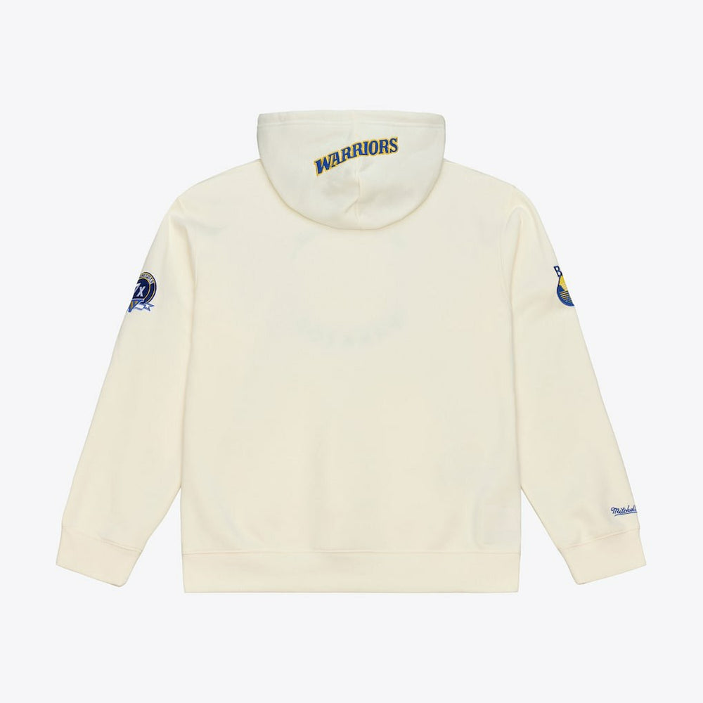 Mitchell & Ness Golden State Warriors Hardwood Classics Chainstitch Premium Fleece Hoodie sale