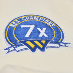 Mitchell & Ness Golden State Warriors Hardwood Classics Chainstitch Premium Fleece Hoodie sale