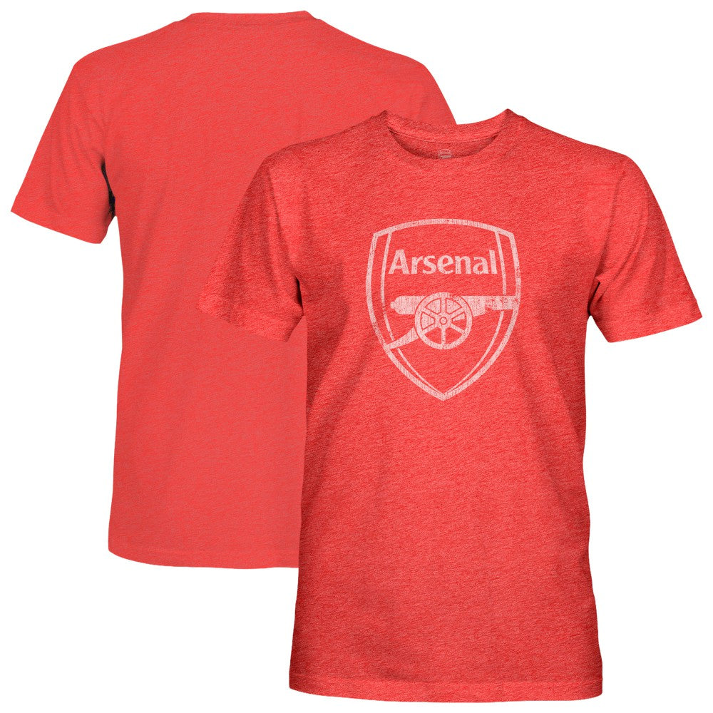 Arsenal 1863FC Mono Badge Vintage Tri-Blend T-Shirt