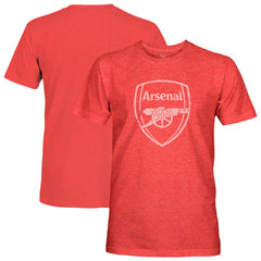 Arsenal 1863FC Mono Badge Vintage Tri-Blend T-Shirt