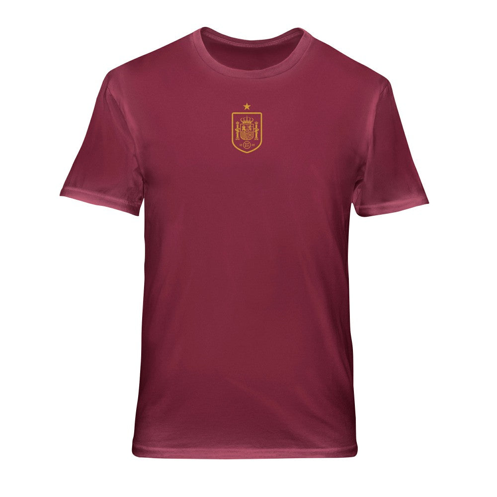 Spain National Team 1863FC Back Wordmark Soft Wash T-Shirt
