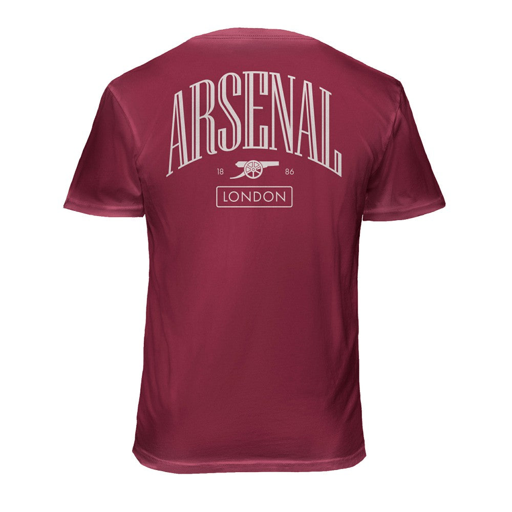Arsenal 1863FC Back Wordmark Soft Wash T-Shirt