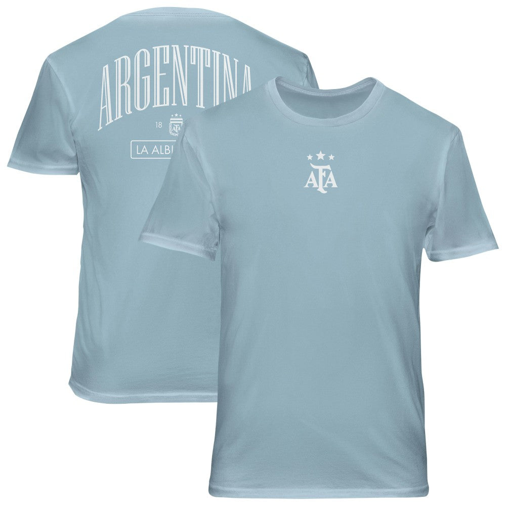Argentina National Team 1863FC Back Wordmark Soft Wash T-Shirt