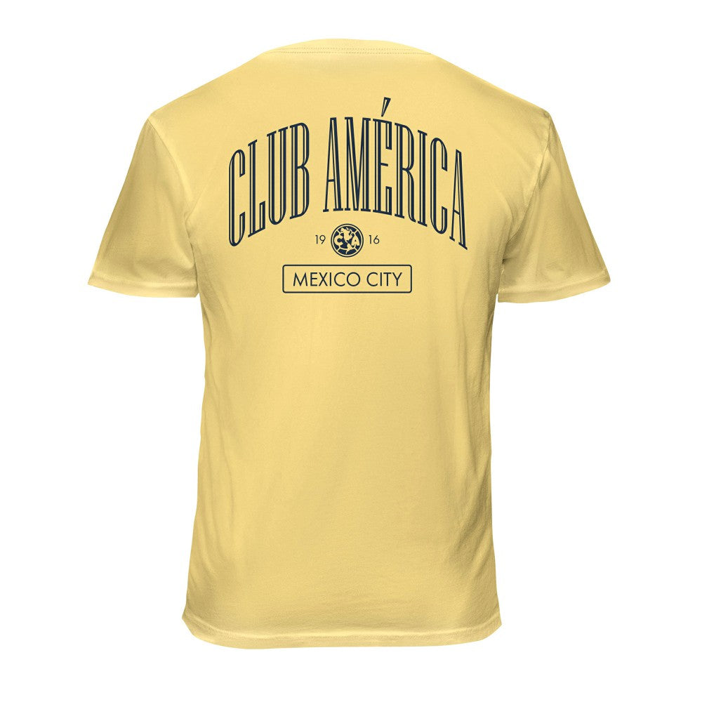 Club America 1863FC Back Wordmark Soft Wash T-Shirt