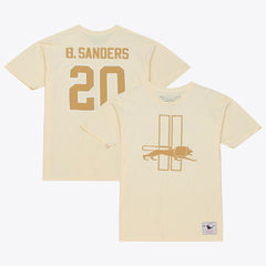 Barry Sanders  Sandman Name & Number T-Shirt - Detroit Lions T-shirts