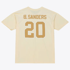 Barry Sanders  Sandman Name & Number T-Shirt - Detroit Lions T-shirts