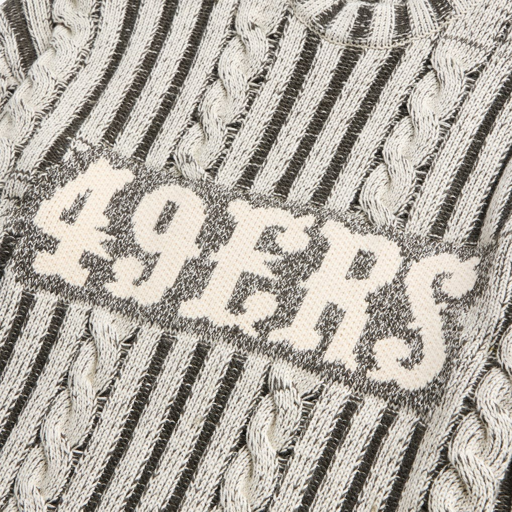 Off Season x NFL Unisex Cable Knit Sweater - San Francisco 49ers
