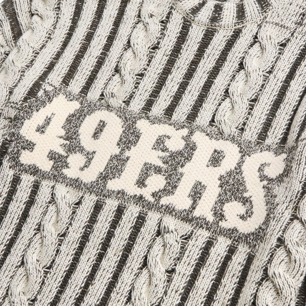 Off Season x NFL Unisex Cable Knit Sweater - San Francisco 49ers