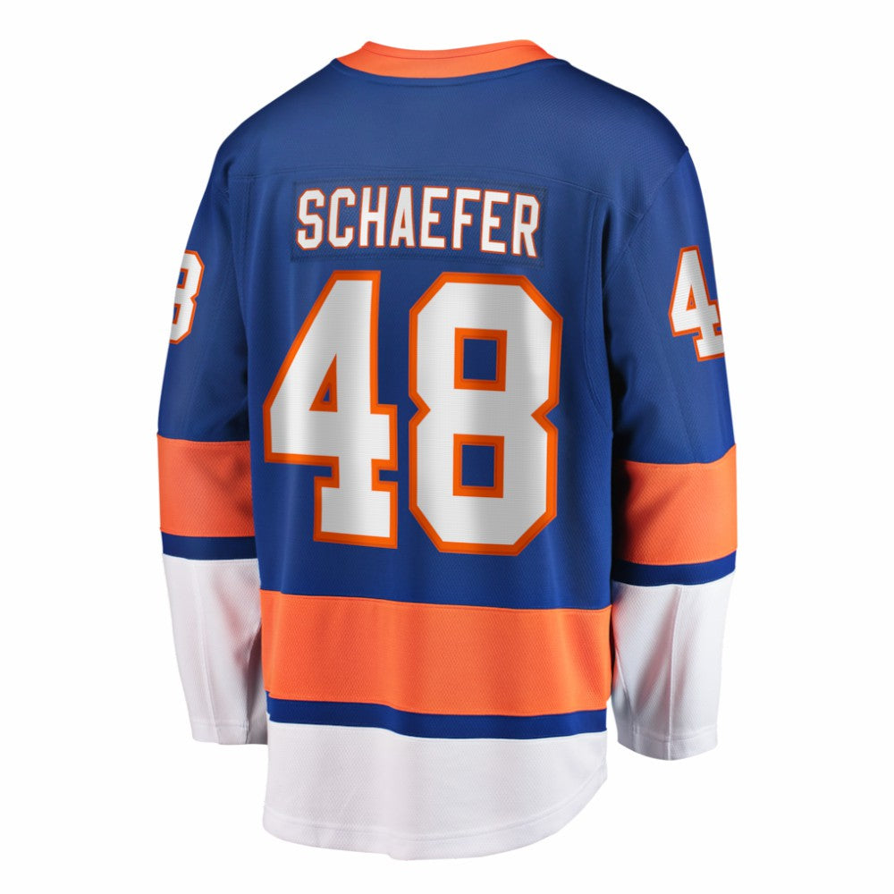 NHL Matthew Schaefer New York Islanders Fanatics Home Breakaway Player Jerseys