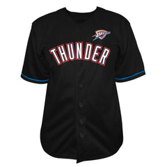 Fanatics Oklahoma City Thunder Big & Tall Pop Full-Button Jersey
