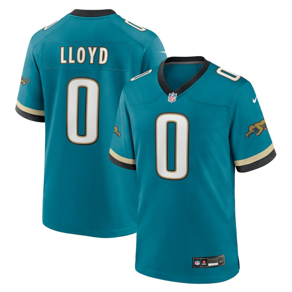 Devin Lloyd  Alternate 2 Prowler Throwback Game Jersey - Jacksonville Jaguars Jerseys