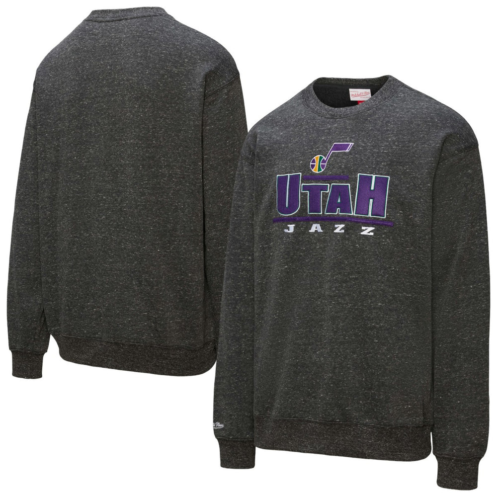 Mitchell & Ness Utah Jazz Throw It Back Fleece Sweatshirt