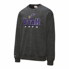 Mitchell & Ness Utah Jazz Throw It Back Fleece Sweatshirt