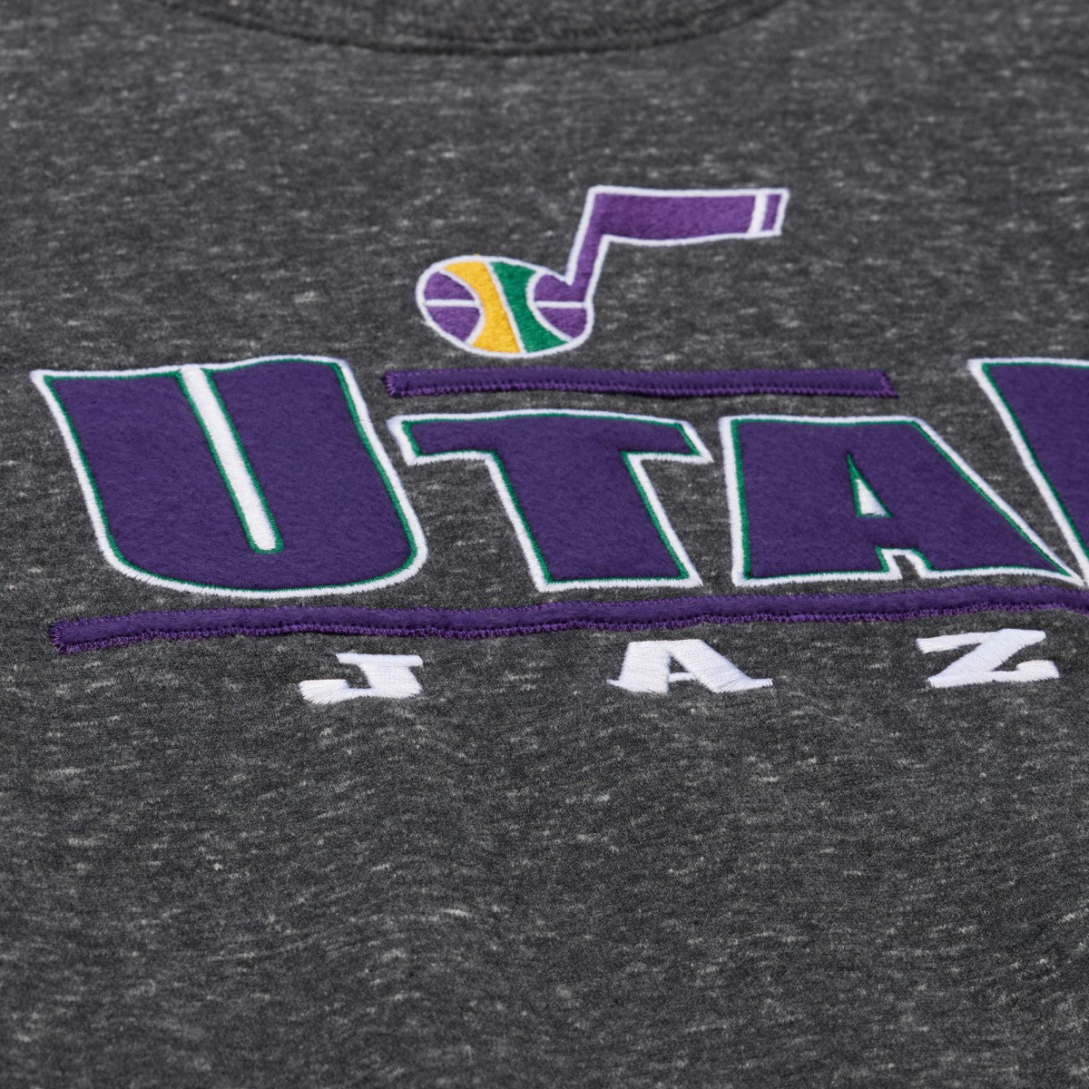 Mitchell & Ness Utah Jazz Throw It Back Fleece Sweatshirt