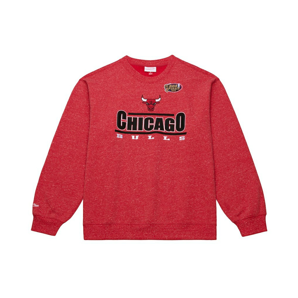 Mitchell & Ness Chicago Bulls Throw It Back Fleece Sweatshirt sale