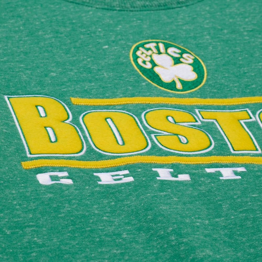 Mitchell & Ness Boston Celtics Throw It Back Fleece Sweatshirt