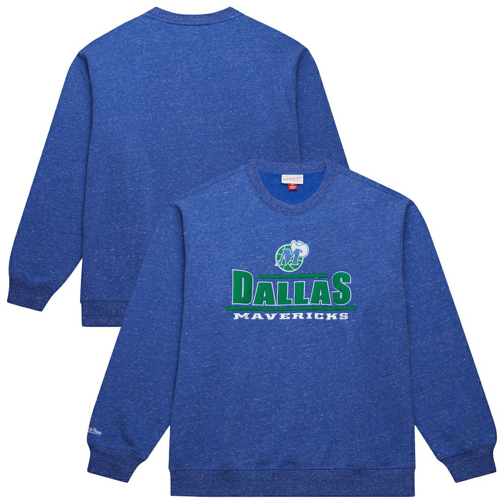 Mitchell & Ness Dallas Mavericks Throw It Back Fleece Sweatshirt sale