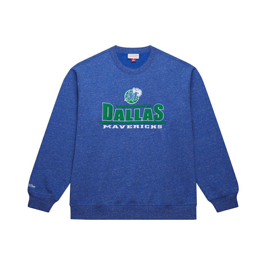Mitchell & Ness Dallas Mavericks Throw It Back Fleece Sweatshirt sale