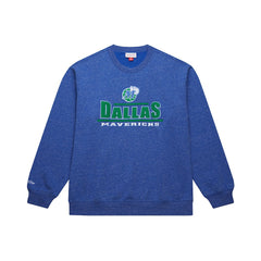 Mitchell & Ness Dallas Mavericks Throw It Back Fleece Sweatshirt sale
