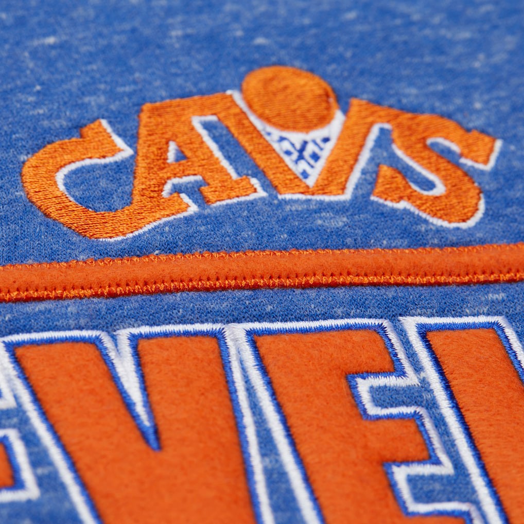 Mitchell & Ness Cleveland Cavaliers Throw It Back Fleece Sweatshirt sale