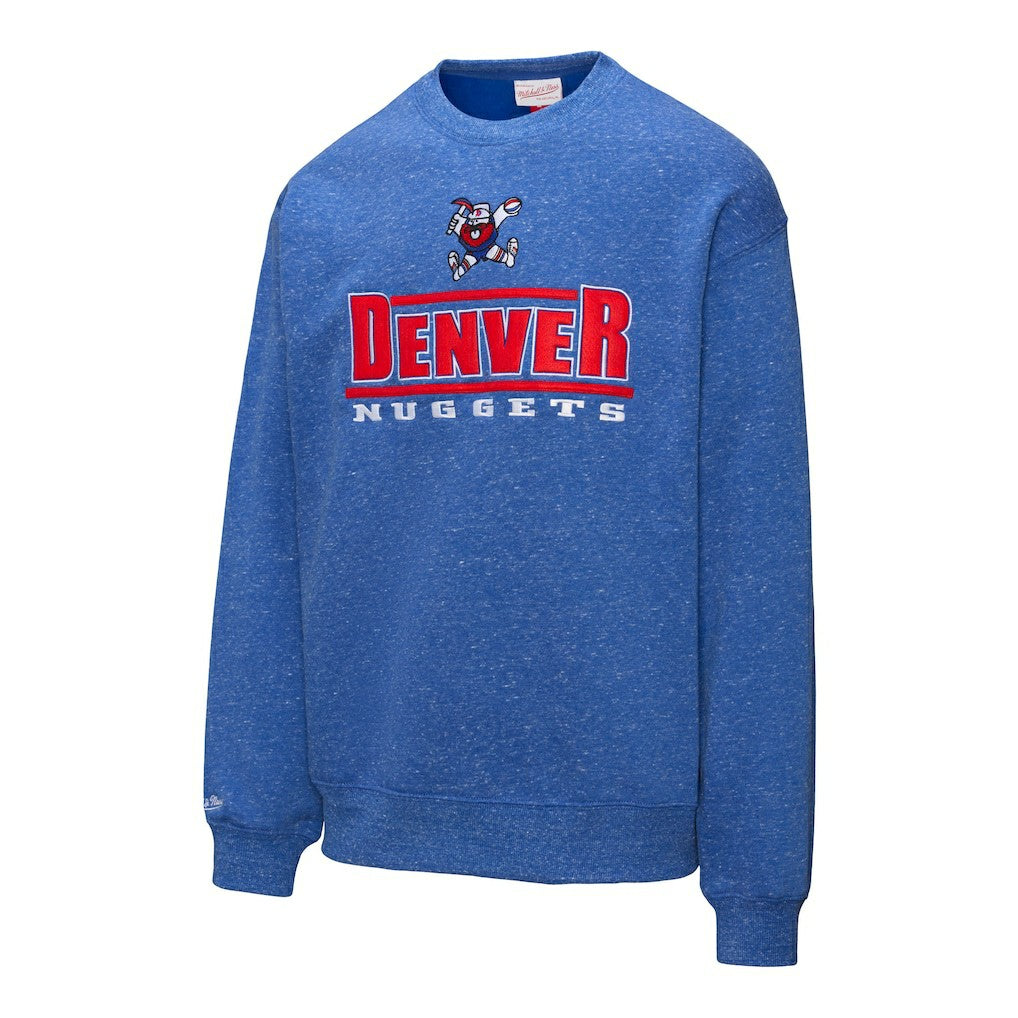 Mitchell & Ness Denver Nuggets Throw It Back Fleece Sweatshirt sale