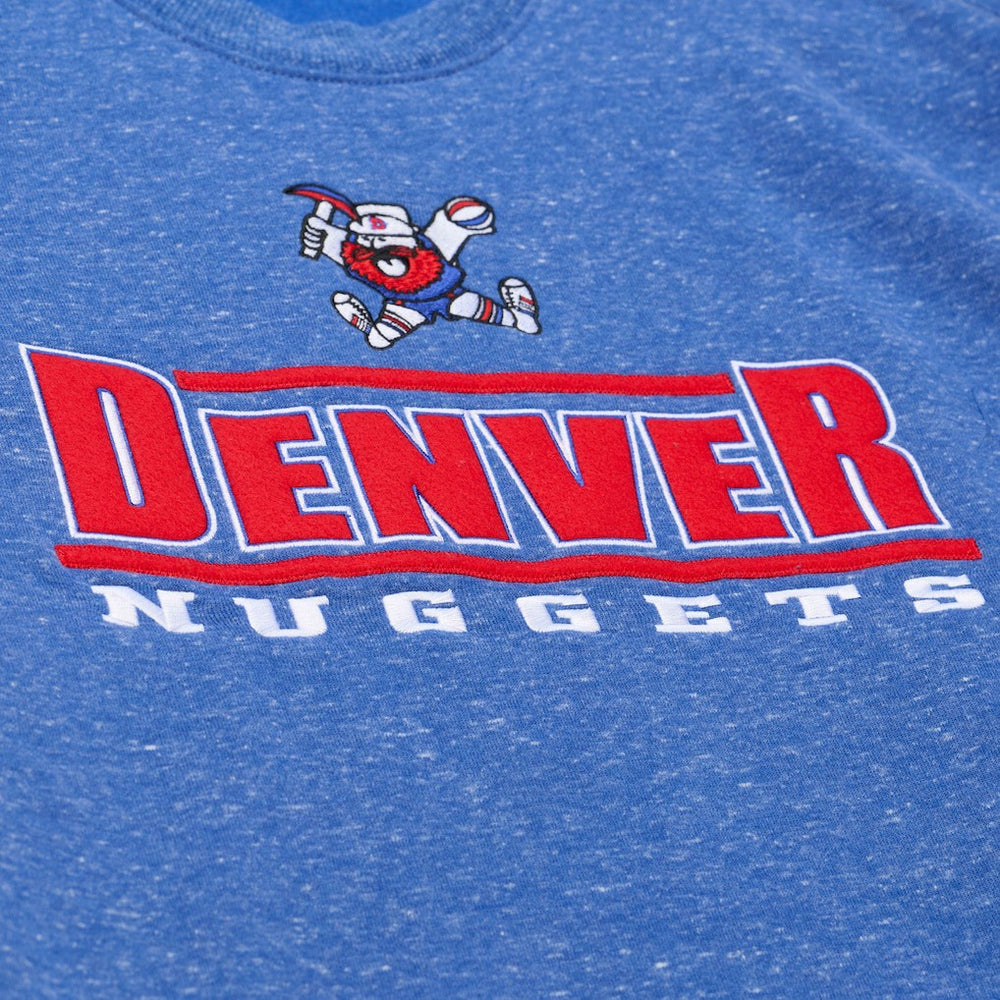 Mitchell & Ness Denver Nuggets Throw It Back Fleece Sweatshirt sale