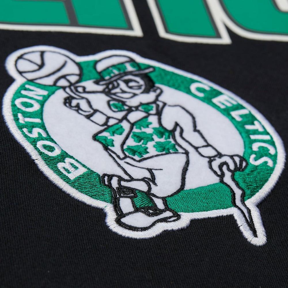 Mitchell & Ness Boston Celtics Hardwood Classics Throw It Back Premium T-Shirt