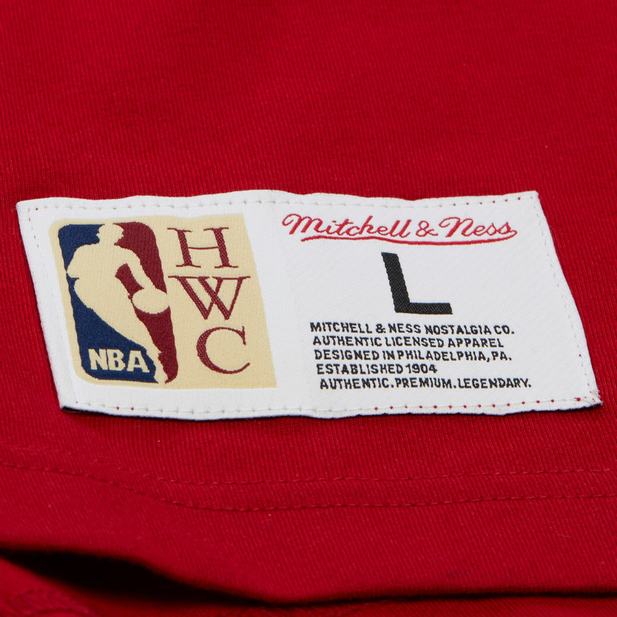 Mitchell & Ness Miami Heat Hardwood Classics Throw It Back Premium T-Shirt
