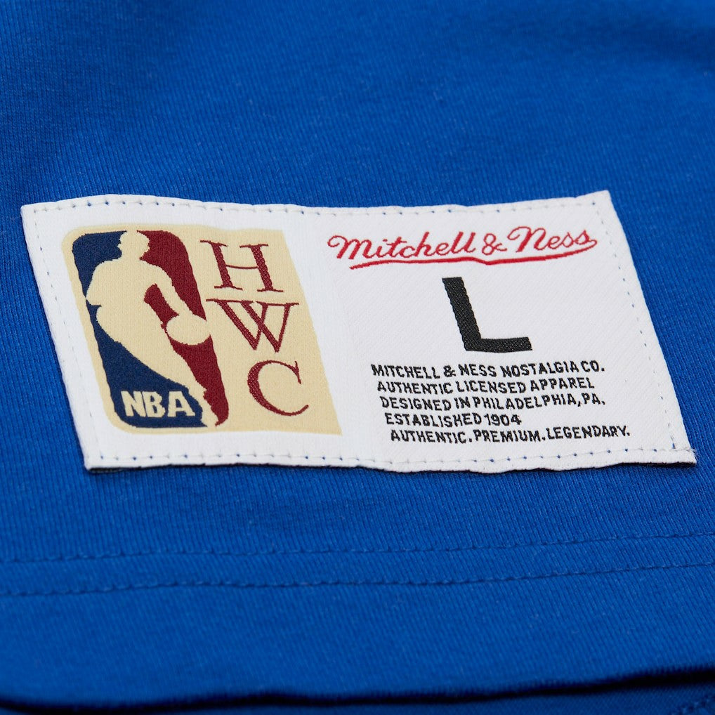 Mitchell & Ness New York Knicks Hardwood Classics Throw It Back Premium T-Shirt