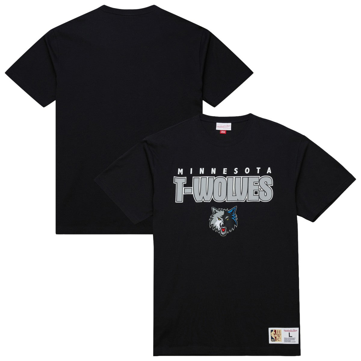 Mitchell & Ness Minnesota Timberwolves Hardwood Classics Throw It Back Premium T-Shirt