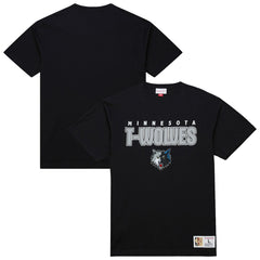 Mitchell & Ness Minnesota Timberwolves Hardwood Classics Throw It Back Premium T-Shirt