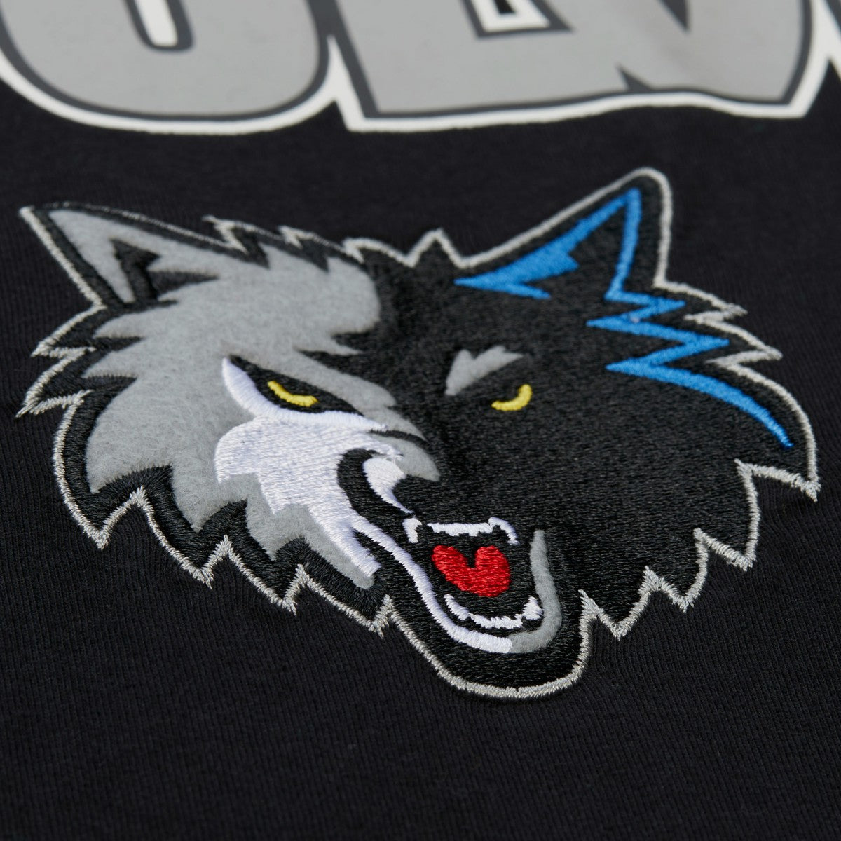 Mitchell & Ness Minnesota Timberwolves Hardwood Classics Throw It Back Premium T-Shirt