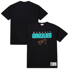 Mitchell & Ness Memphis Grizzlies Hardwood Classics Throw It Back Premium T-Shirt