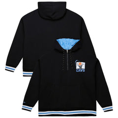 Mitchell & Ness Cleveland Cavaliers Throw It Back Quilted Fleece Quarter-Zip Hoodie sale