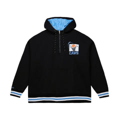 Mitchell & Ness Cleveland Cavaliers Throw It Back Quilted Fleece Quarter-Zip Hoodie sale