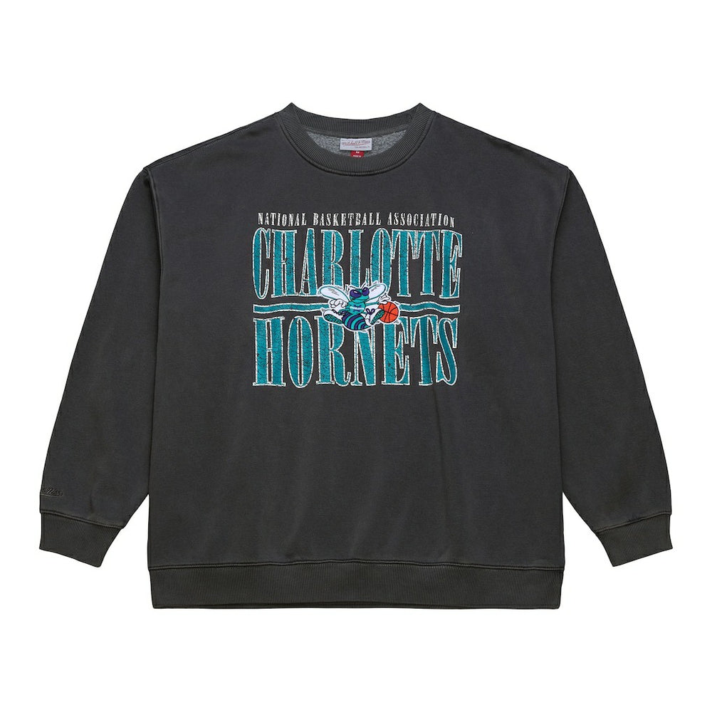 Mitchell & Ness Charlotte Hornets NBA Downtown Collection Fleece Sweatshirt