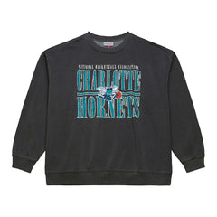 Mitchell & Ness Charlotte Hornets NBA Downtown Collection Fleece Sweatshirt