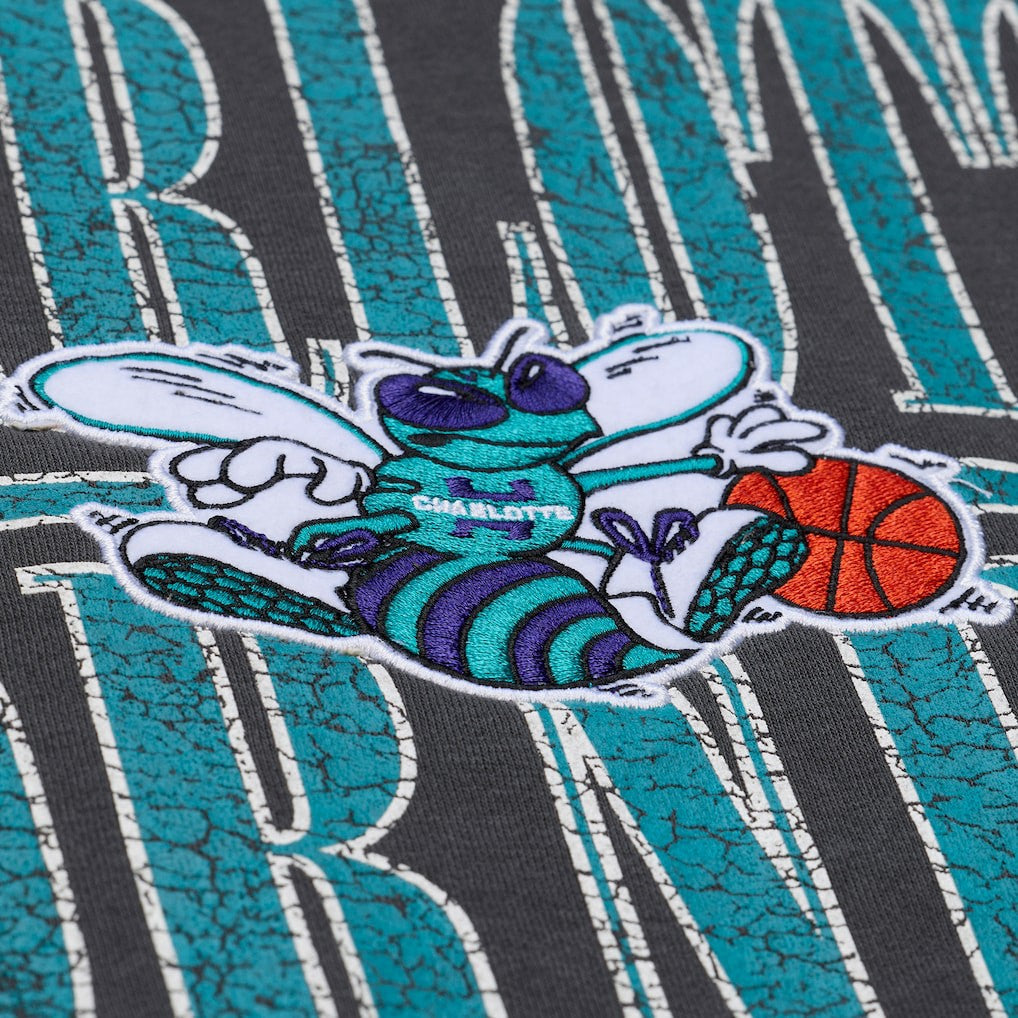 Mitchell & Ness Charlotte Hornets NBA Downtown Collection Fleece Sweatshirt