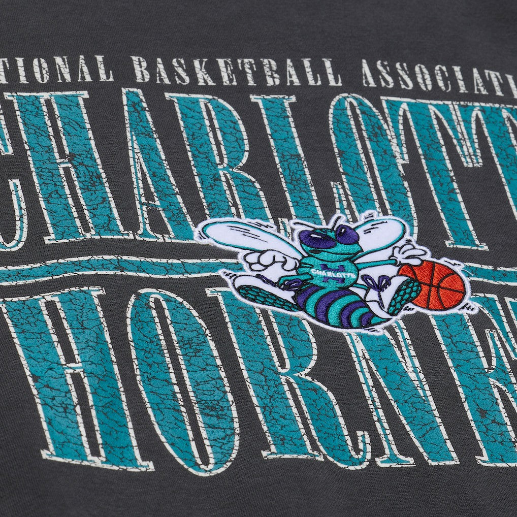 Mitchell & Ness Charlotte Hornets NBA Downtown Collection Fleece Sweatshirt