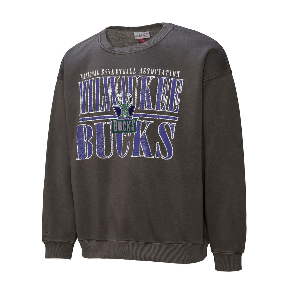 Mitchell & Ness Milwaukee Bucks NBA Downtown Collection Fleece Sweatshirt
