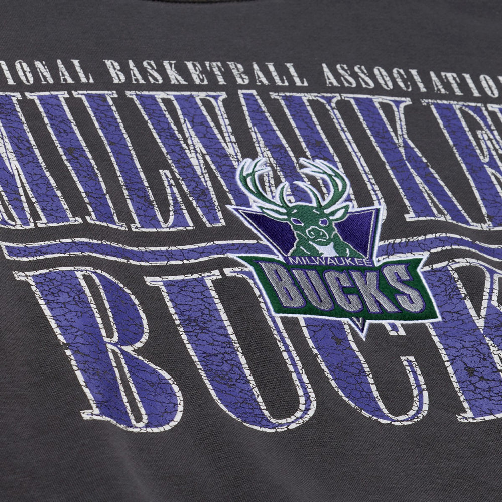 Mitchell & Ness Milwaukee Bucks NBA Downtown Collection Fleece Sweatshirt