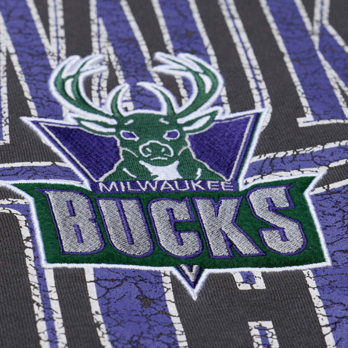 Mitchell & Ness Milwaukee Bucks NBA Downtown Collection Fleece Sweatshirt