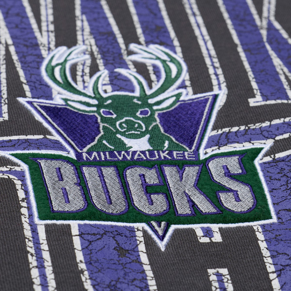 Mitchell & Ness Milwaukee Bucks NBA Downtown Collection Fleece Sweatshirt