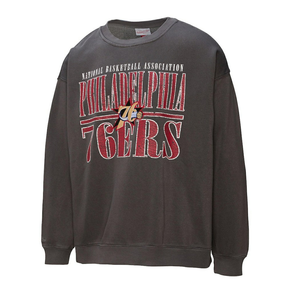 Mitchell & Ness Philadelphia 76ers NBA Downtown Collection Fleece Sweatshirt