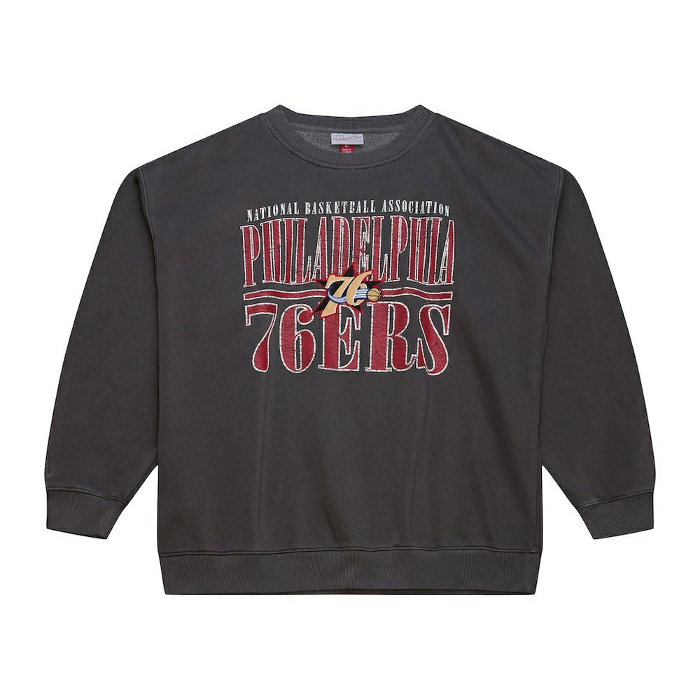 Mitchell & Ness Philadelphia 76ers NBA Downtown Collection Fleece Sweatshirt