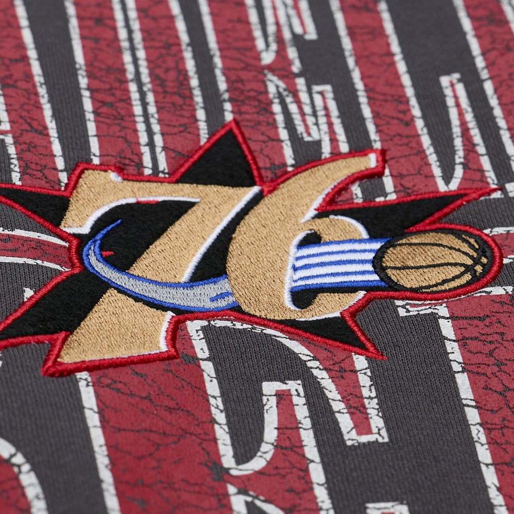 Mitchell & Ness Philadelphia 76ers NBA Downtown Collection Fleece Sweatshirt
