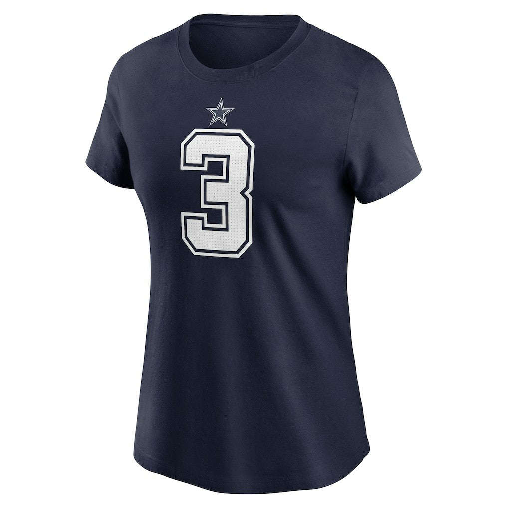 George Pickens  Women's Player Name & Number T-Shirt - Dallas Cowboys T-shirts