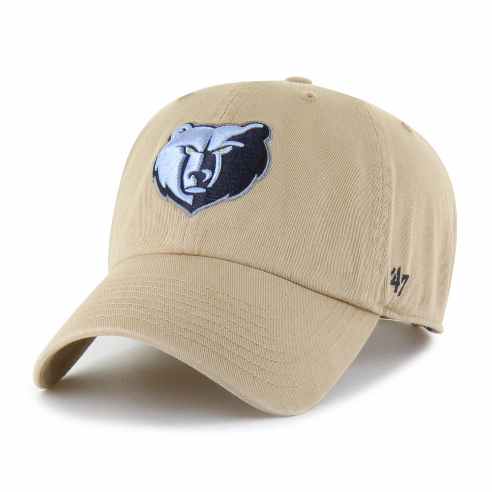 47 brand Memphis Grizzlies '47 Logo Clean Up Adjustable Hat